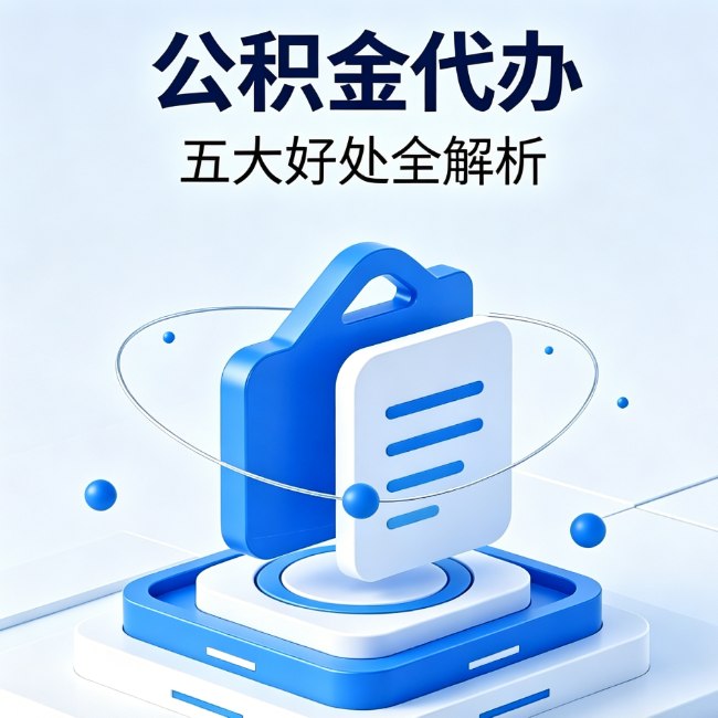 临夏公积金代办到底值不值？这5大好处让你少走弯路